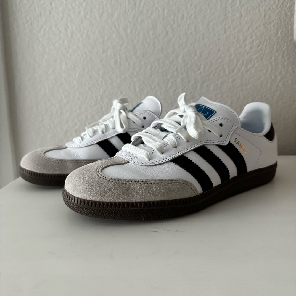 adidas Samba White Black Sneakers